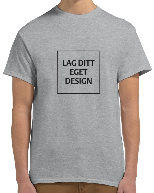 Design din egen unisex T-shirt med print | Personlig bomulds-T-shirt