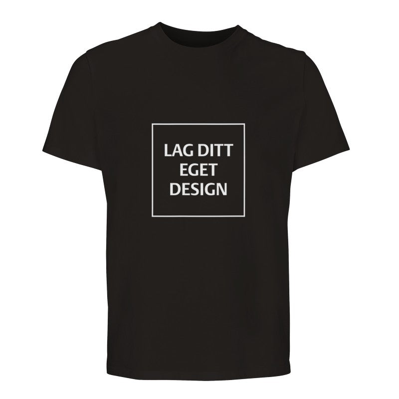 Design Din Egen Økologiske Unisex T-shirt | T-shirt Med Eget Tryk