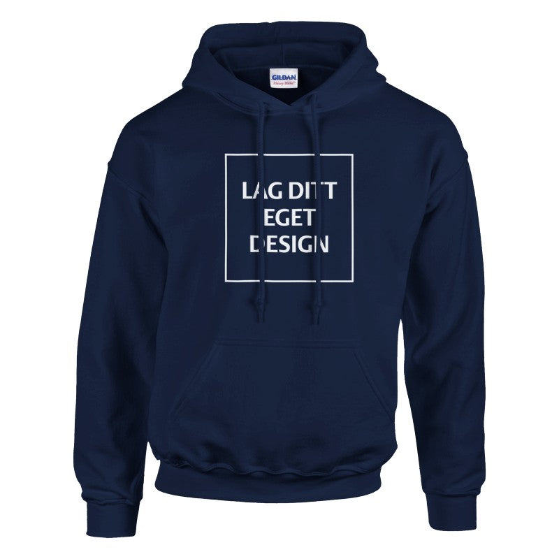 Design Din Egen Personlige Hættetrøje med Eget Tryk | Unisex Pullover Hoodie