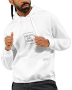 Design Din Egen Personlige Hettegenser med Eget Trykk | Unisex Pullover Hoodie