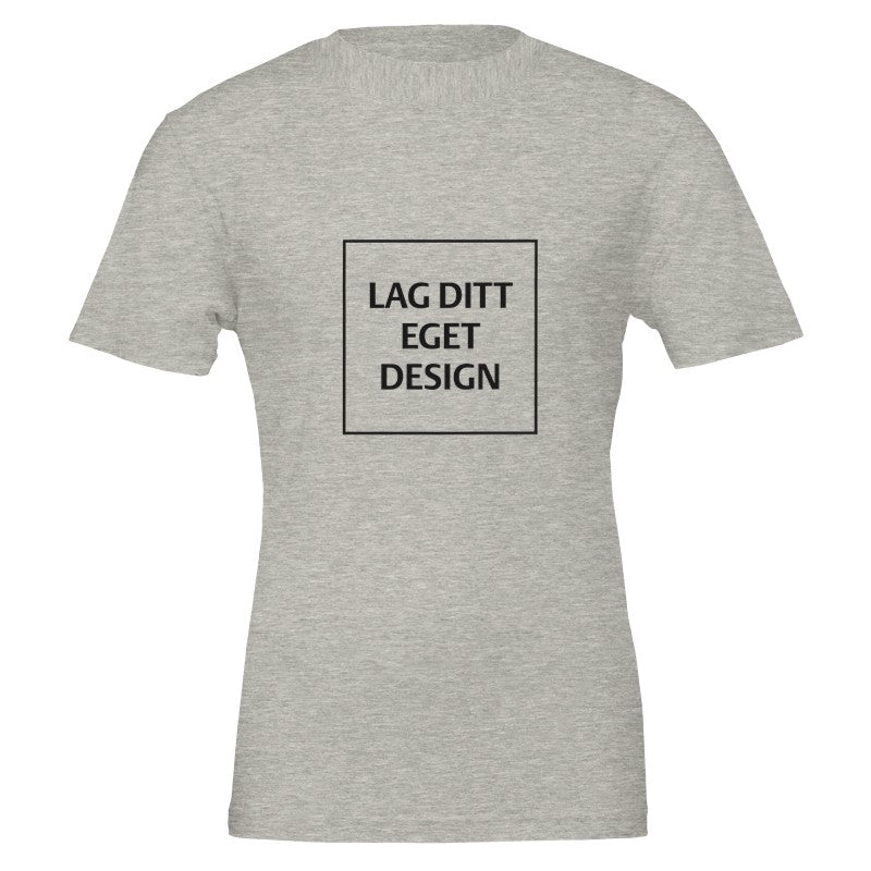 Premium Unisex Crewneck T-shirt | Design din egen med dit eget tryk