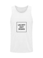 Sporty Singlet til Mænd med Eget Tryk | Hurtigtørrende Polyester