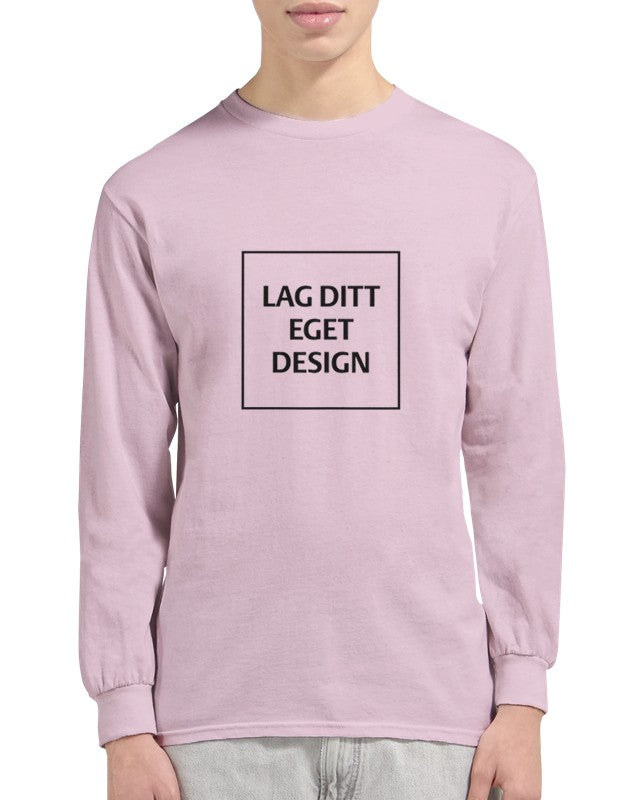 Klassisk Langærmet T-shirt til Eget Tryk – Design din personlige stil