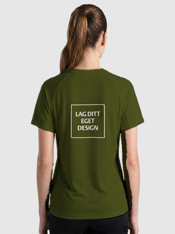 Ultralet teknisk T-shirt til damer med eget tryk | Faconsyet sport