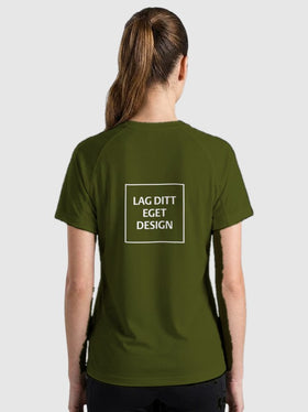 Ultralet teknisk T-shirt til damer med eget tryk | Faconsyet sport