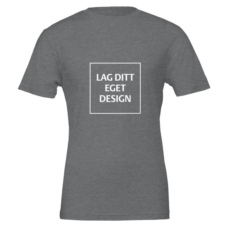Premium Unisex Crewneck T-shirt | Design din egen med dit eget tryk