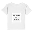 Klassisk småbørns T-shirt i bomuldsjersey med eget tryk