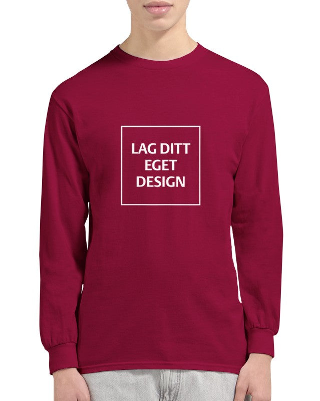 Klassisk Langærmet T-shirt til Eget Tryk – Design din personlige stil
