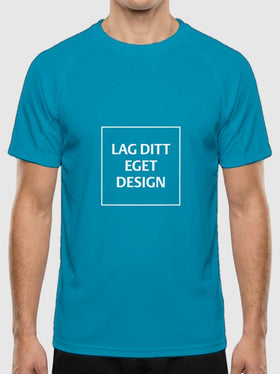 Ultralet Teknisk Unisex T-shirt med Eget Tryk | Slidstærk Sport