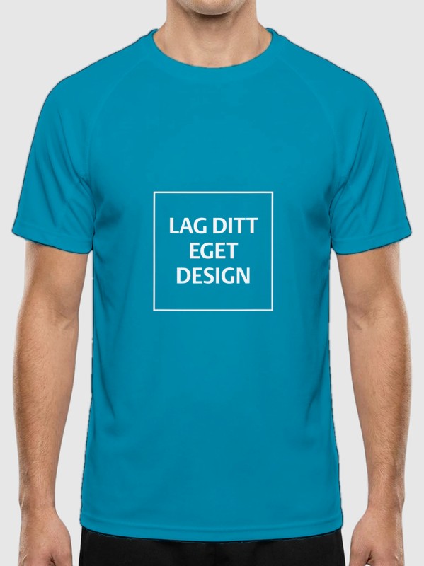 Ultralet Teknisk Unisex T-shirt med Eget Tryk | Slidstærk Sport