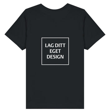 Blød småbørns T-shirt i fin jersey med eget tryk