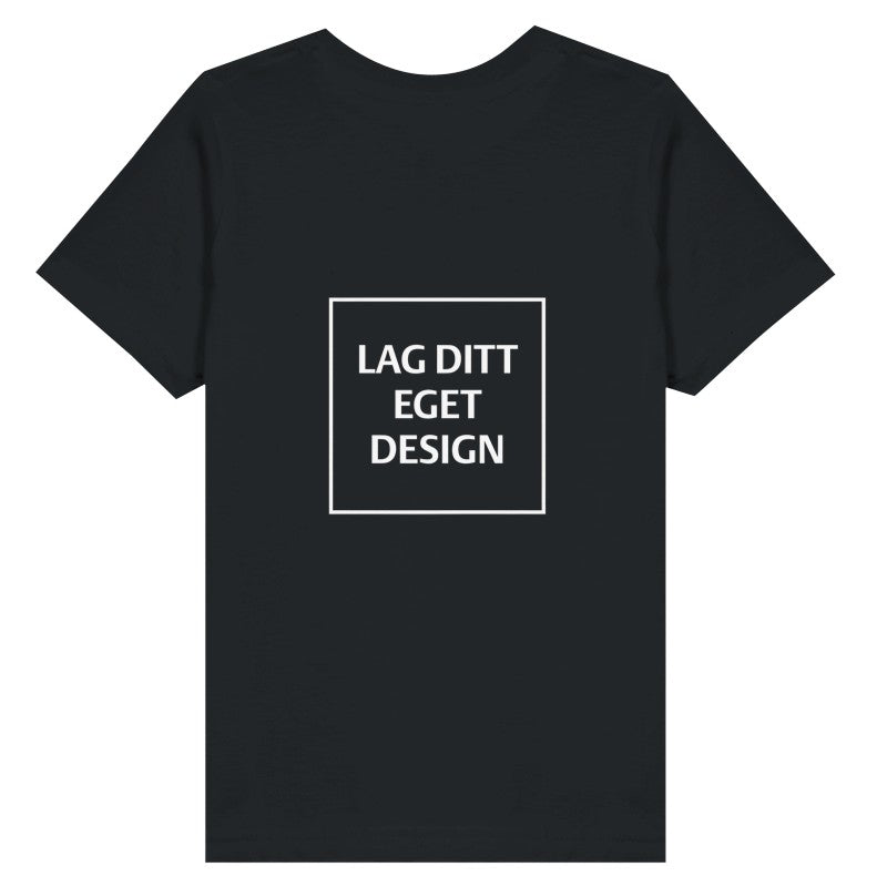 Blød småbørns T-shirt i fin jersey med eget tryk