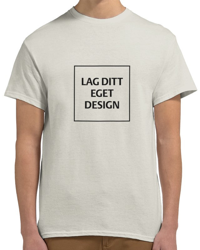 Design din egen unisex T-shirt med print | Personlig bomulds-T-shirt