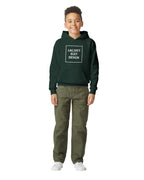 Blød Hættetrøje til Unge med Eget Tryk | Mellemtyk Fleece Hoodie