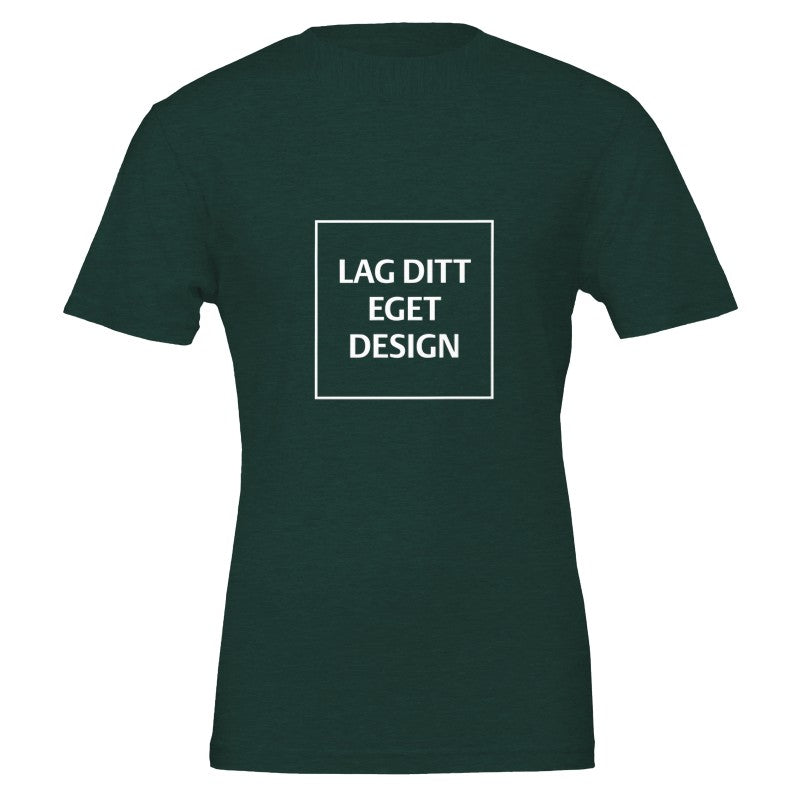 Premium Unisex Crewneck T-shirt | Design din egen med dit eget tryk