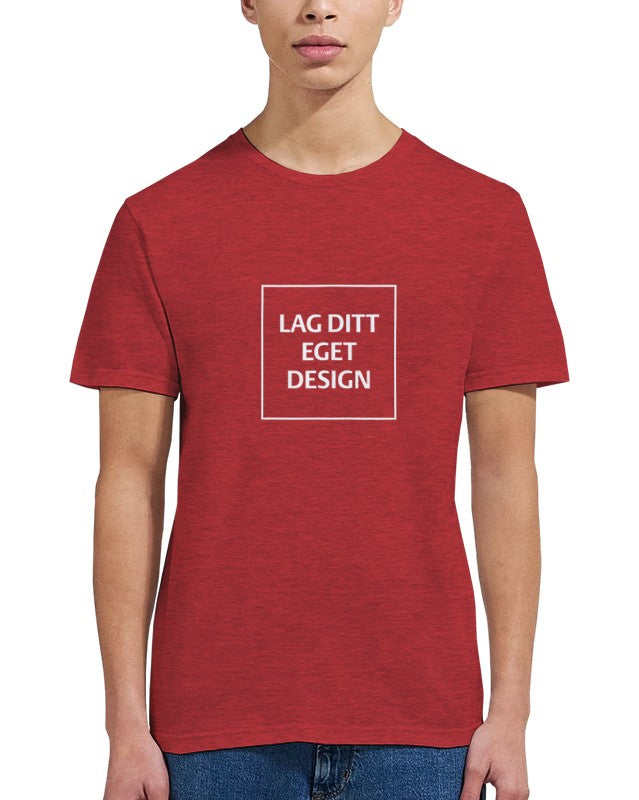 Klassisk Unisex T-shirt med Rund Hals til Eget Tryk | Design Din Egen T-shirt
