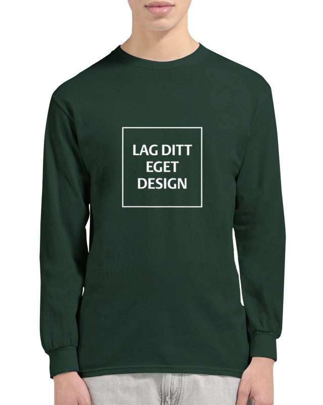 Klassisk Langærmet T-shirt til Eget Tryk – Design din personlige stil