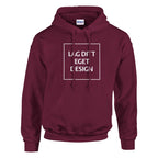 Design Din Egen Personlige Hættetrøje med Eget Tryk | Unisex Pullover Hoodie