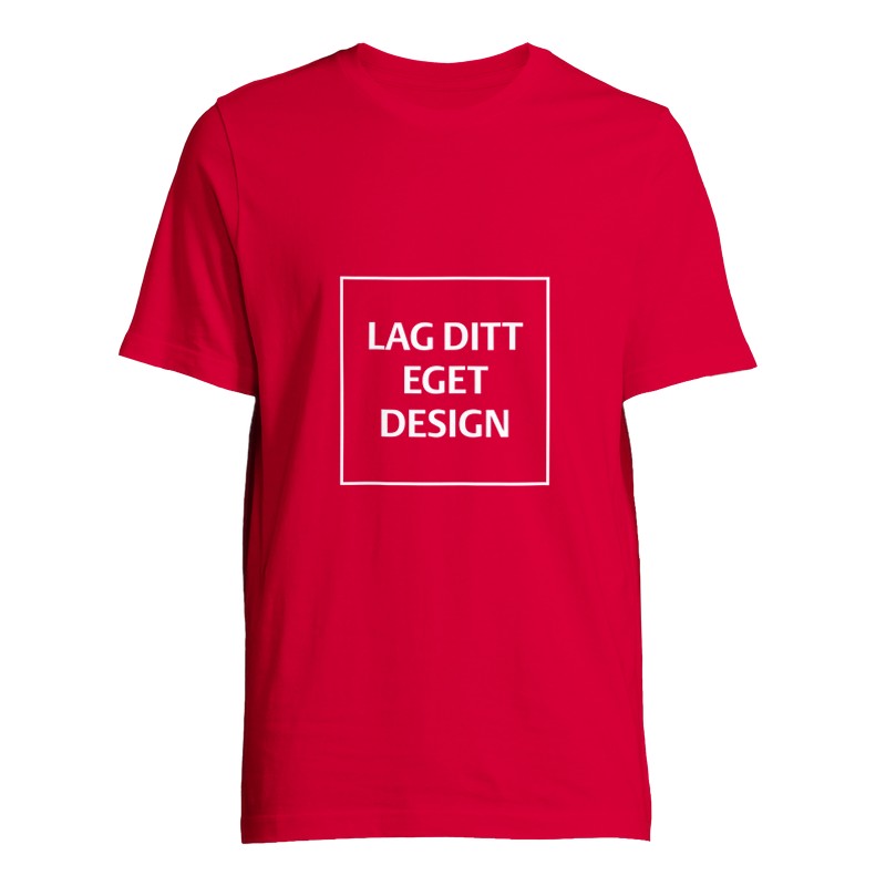 Design din egen komfortable T-shirt med personligt tryk