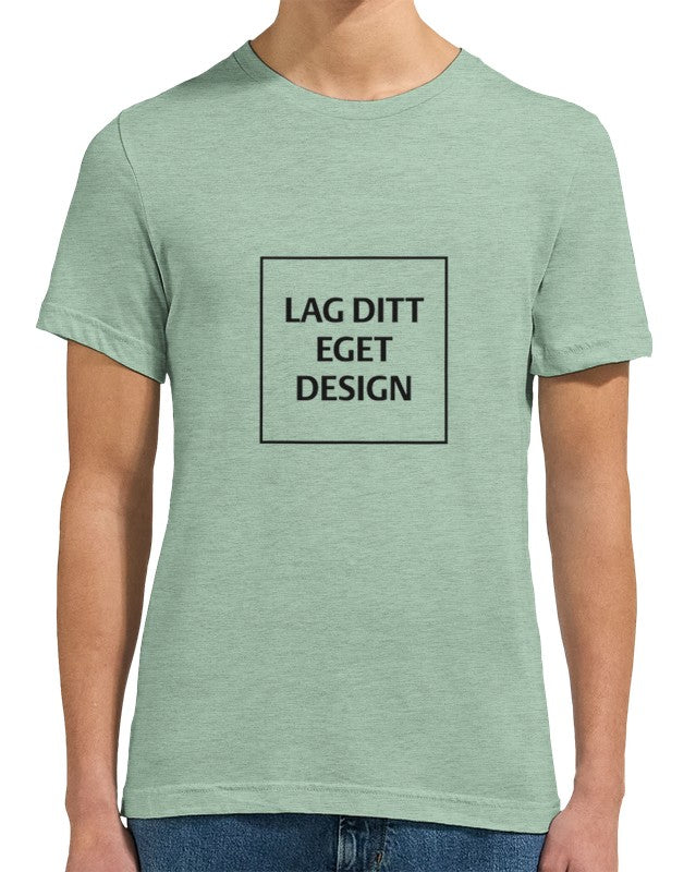 Design din egen Triblend T-shirt | Blød Unisex T-shirt med Eget Tryk