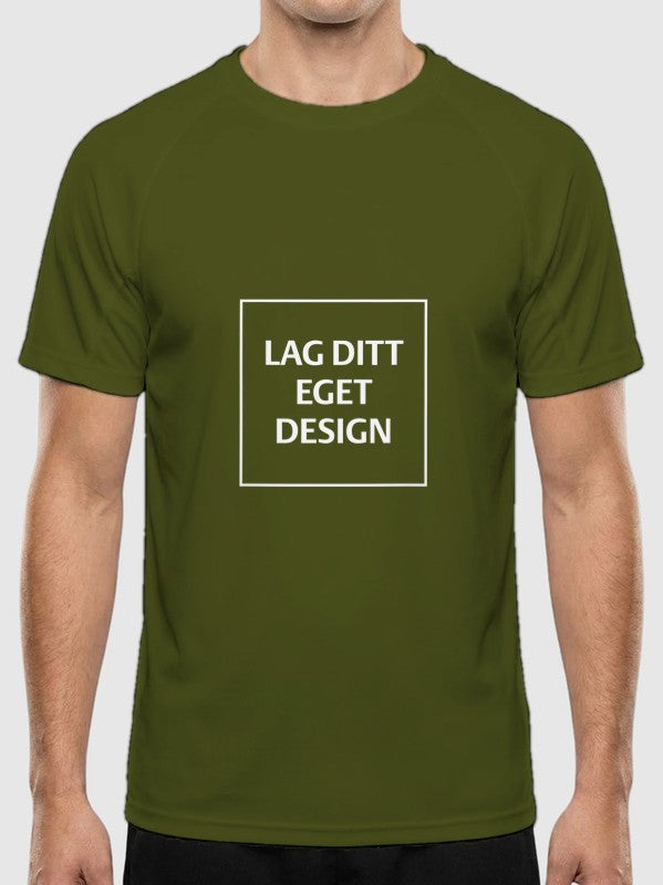 Ultralet Teknisk Unisex T-shirt med Eget Tryk | Slidstærk Sport