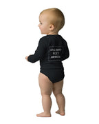 Klassisk Langærmet Babybody med Eget Tryk | Lun Bomuld