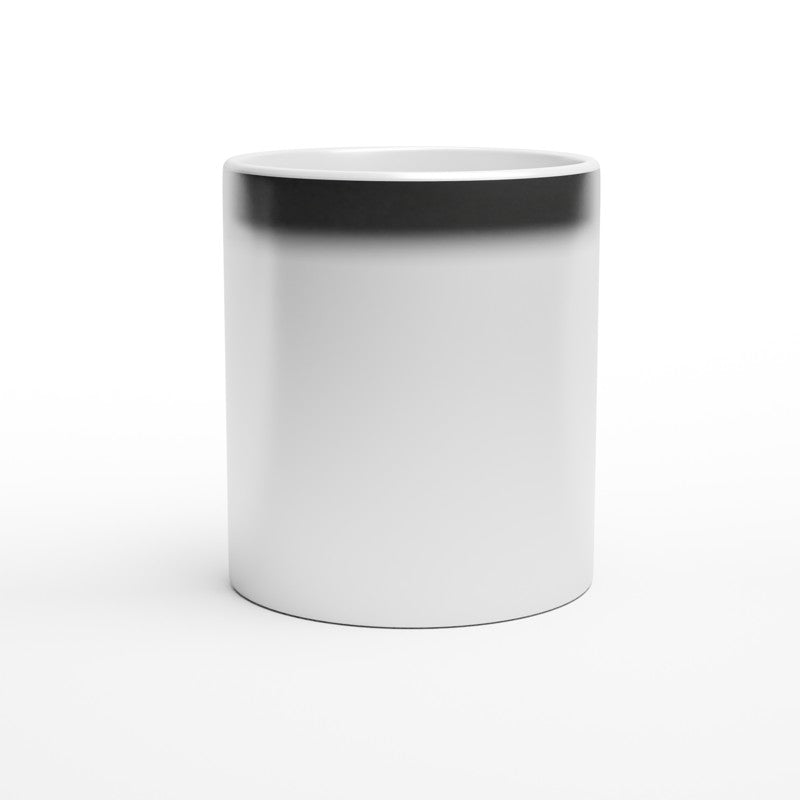 Magisk Farveskiftende Keramisk Kop 11oz | Eget Tryk