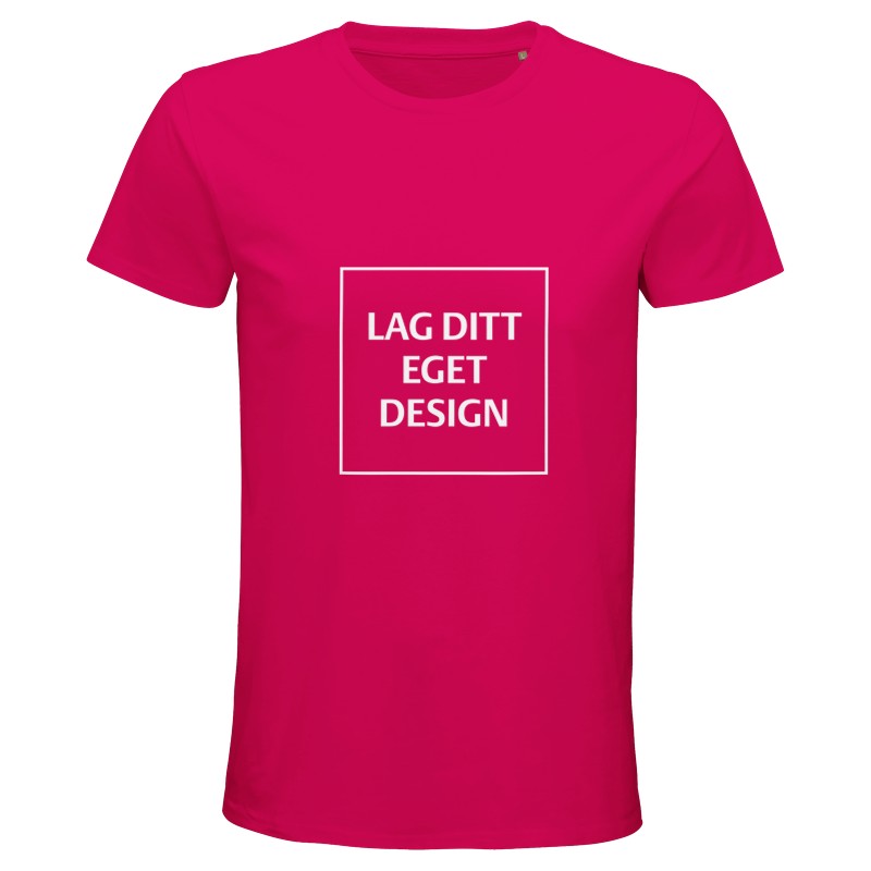 Økologisk T-shirt til Mænd | Design Dit Eget Tryk