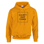 Design Din Egen Personlige Hættetrøje med Eget Tryk | Unisex Pullover Hoodie