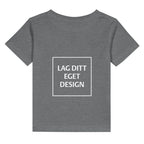 Klassisk småbørns T-shirt i bomuldsjersey med eget tryk