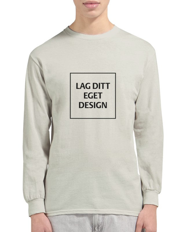 Klassisk Langærmet T-shirt til Eget Tryk – Design din personlige stil