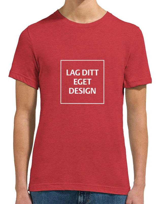 Design din egen Triblend T-shirt | Blød Unisex T-shirt med Eget Tryk