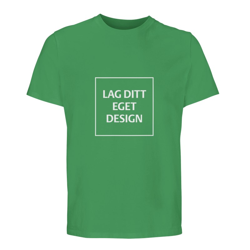 Design Din Egen Økologiske Unisex T-shirt | T-shirt Med Eget Tryk