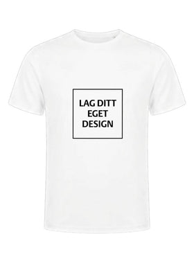 Åndbar Unisex Sport T-shirt med Eget Tryk | Hurtigtørrende