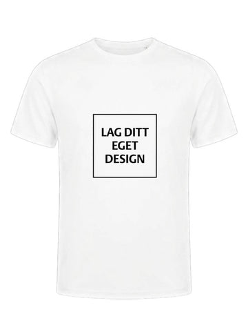 Åndbar Unisex Sport T-shirt med Eget Tryk | Hurtigtørrende