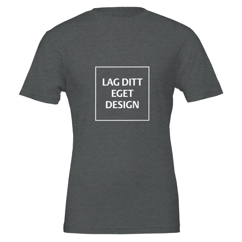 Premium Unisex Crewneck T-shirt | Design din egen med dit eget tryk