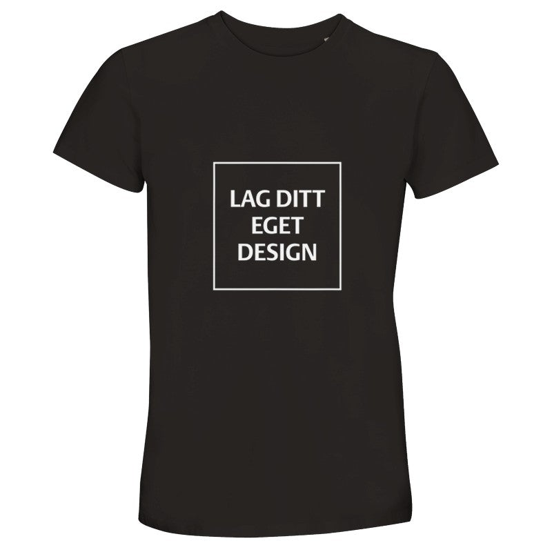 Genbrugt Unisex Crewneck T-shirt | Design din egen T-shirt med tryk
