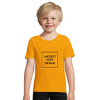 Økologisk Børne T-shirt med Eget Tryk | 100% Økologisk Bomuld
