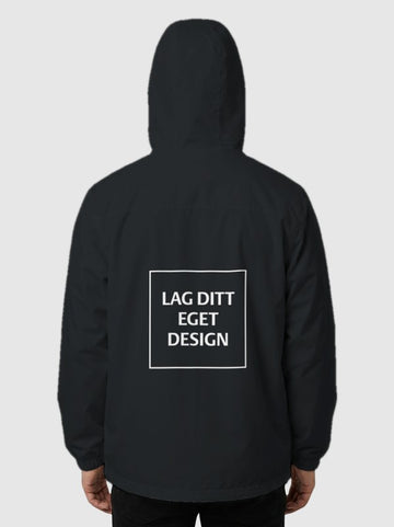 Unisex Let Vindjakke med Eget Tryk | Genanvendt Polyester