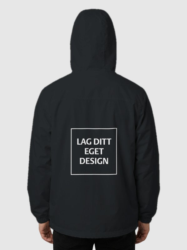 Unisex Let Vindjakke med Eget Tryk | Genanvendt Polyester