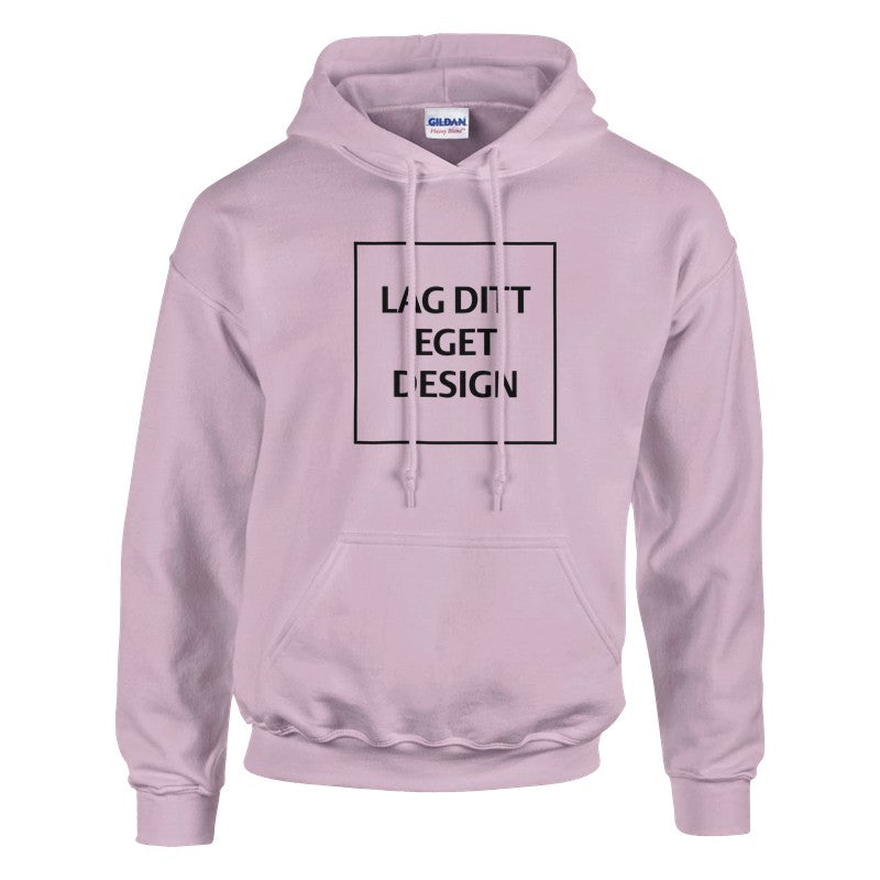 Design Din Egen Personlige Hættetrøje med Eget Tryk | Unisex Pullover Hoodie