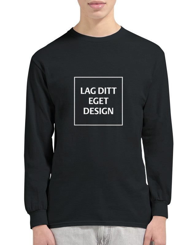 Klassisk Langærmet T-shirt til Eget Tryk – Design din personlige stil