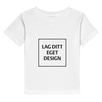 Klassisk småbørns T-shirt i bomuldsjersey med eget tryk