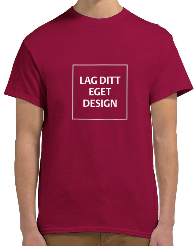 Design din egen unisex T-shirt med print | Personlig bomulds-T-shirt