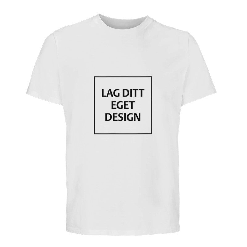 Design Din Egen Økologiske Unisex T-shirt | T-shirt Med Eget Tryk