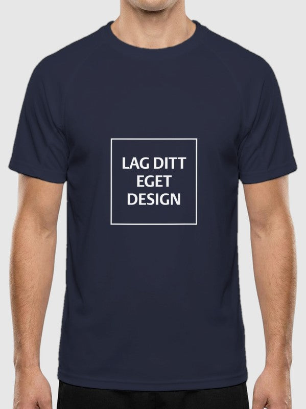 Ultralet Teknisk Unisex T-shirt med Eget Tryk | Slidstærk Sport
