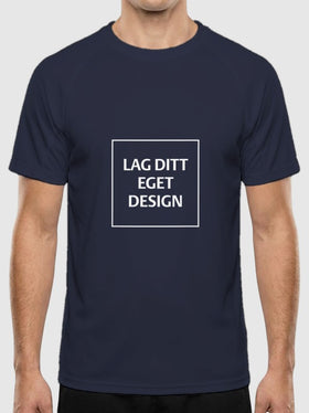 Ultralet Teknisk Unisex T-shirt med Eget Tryk | Slidstærk Sport