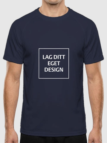 Ultralet Teknisk Unisex T-shirt med Eget Tryk | Slidstærk Sport