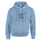 Design Din Egen Personlige Hættetrøje med Eget Tryk | Unisex Pullover Hoodie