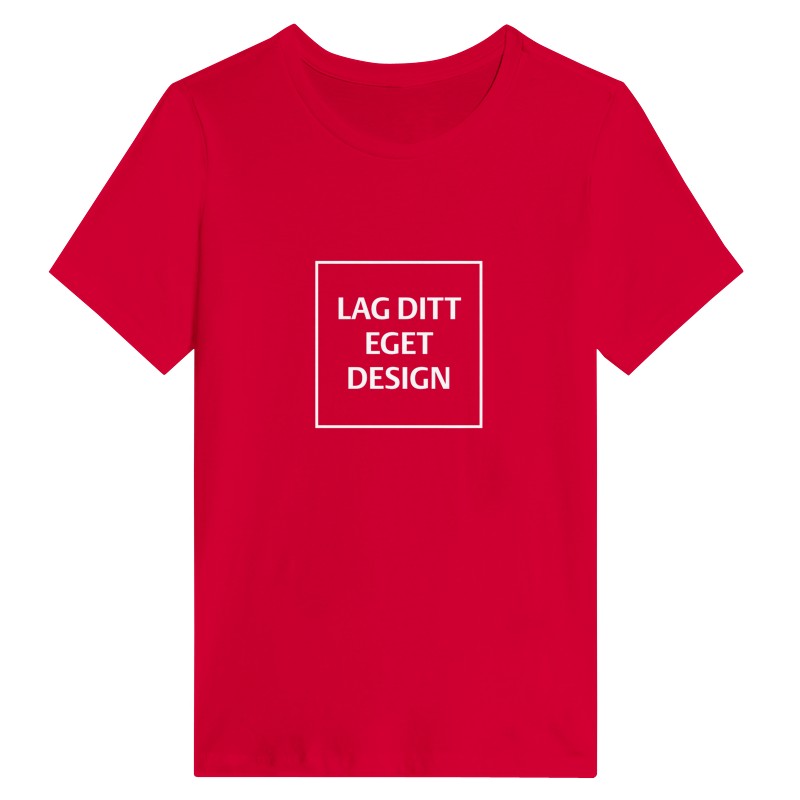 Afslappet T-shirt til Dame | Eget Tryk